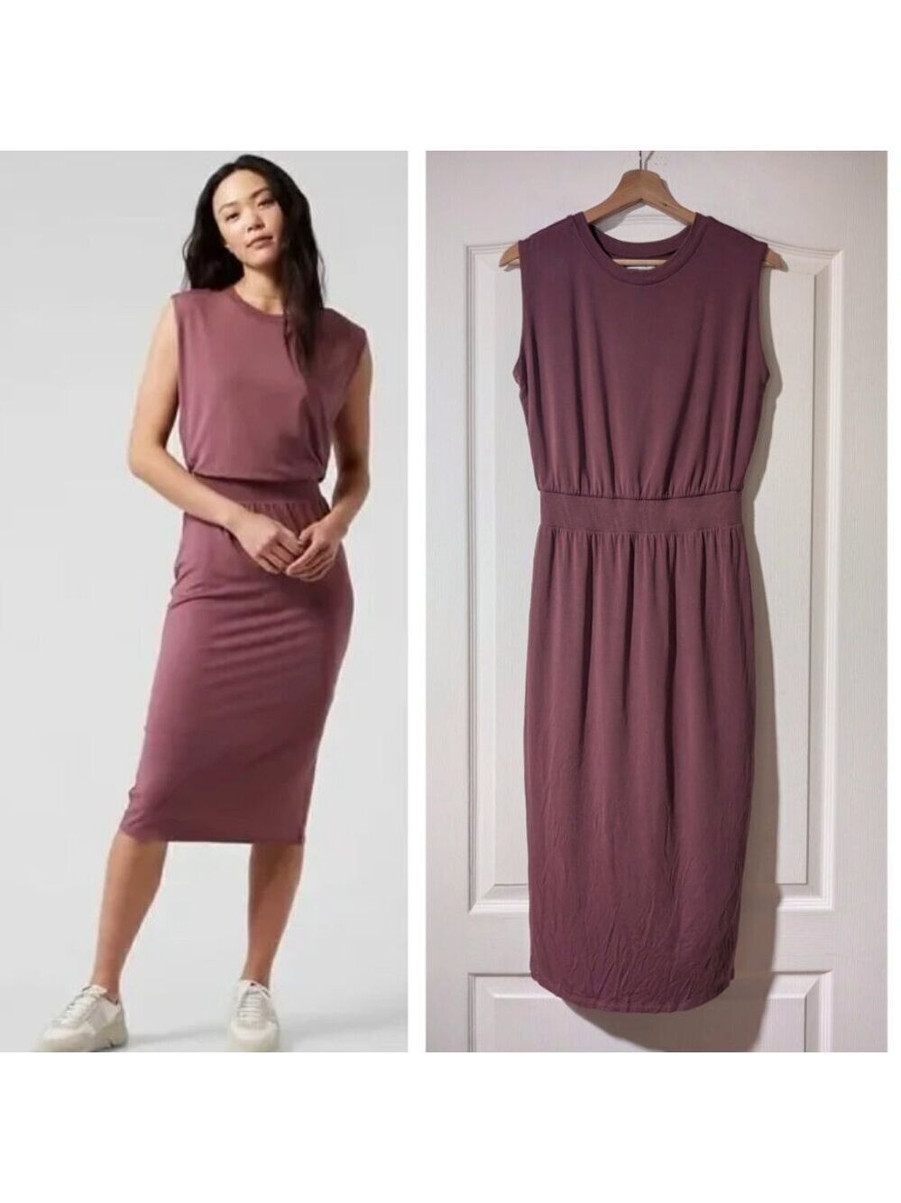 Athleta | Santorini Cinch Dress In Tawney Rose